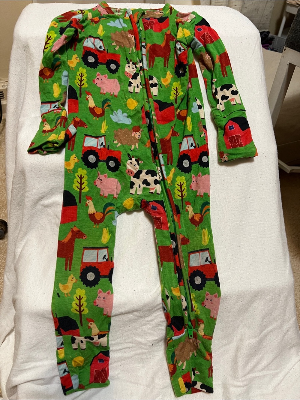 Gigi and Max Tanner Farm Bamboo Zip Sleeper 6-12M